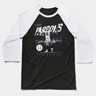 Micah Parsons Dallas Grunge Baseball T-Shirt